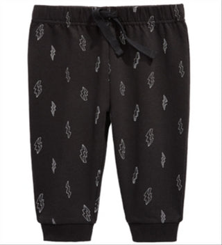 First Impressions Baby Boy's Lightning Bolt Joggers -BlackSize 3-6 Months