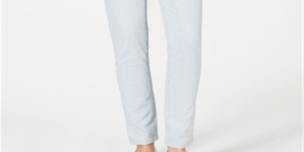 Charter Club Women's Bristol Tummy Control Skinny Ankle Jeans Blue Size -6