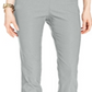 Charter Club Women's Cambridge Tummy Control Slim Leg Pants Gray Size 12P