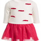First Impressions Infant Girl's Bow and Tulle Tutu Dress Red Size 18 Months