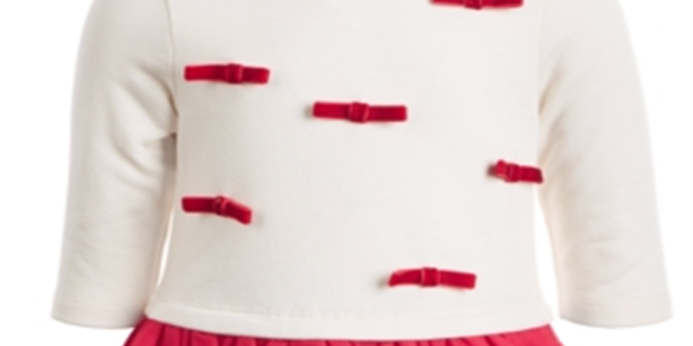 First Impressions Infant Girl's Bow and Tulle Tutu Dress Red Size 18 Months