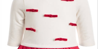 First Impressions Infant Girl's Bow and Tulle Tutu Dress Red Size 18 Months