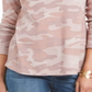 Style & Co Women's Printed Cotton Thermal Top Pink Size PP