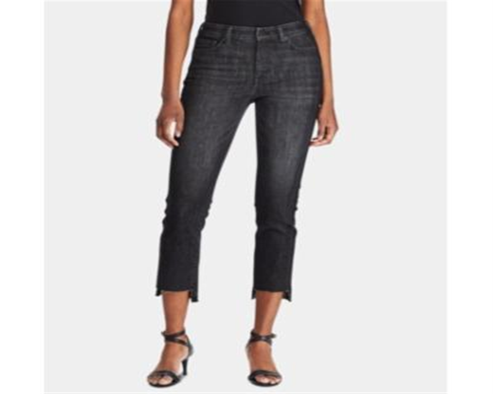 Ralph Lauren Women's Straight Leg Jeans Black Size 14Petite
