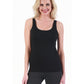 Instant Figure Women's Scoop Neck Tank Top Black Size M