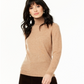 Charter Club Women's Cashmere Turtleneck Sweater Brown Size Petite L