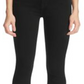 7 for All Mankind Womens Washed Skinny Leg Jeans Black Size 26x30