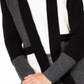 Charter Club Women's Color Blocked Pure Cashmere Cardigan Classic Black Combo Size Petite XL
