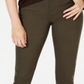 Style & Co Women's  Tummy-Control Slim-Leg Jeans Green Size 6
