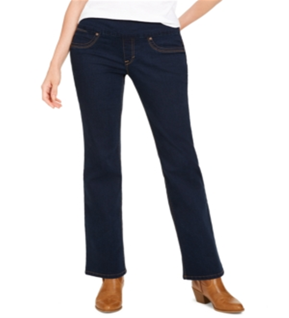 Style & Co Petite Ella Pull-on Bootcut JeansBlue Size PS