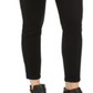 Style & Co Women's Fleece Lined Skinny Jeggings Black Size Petite X-Large