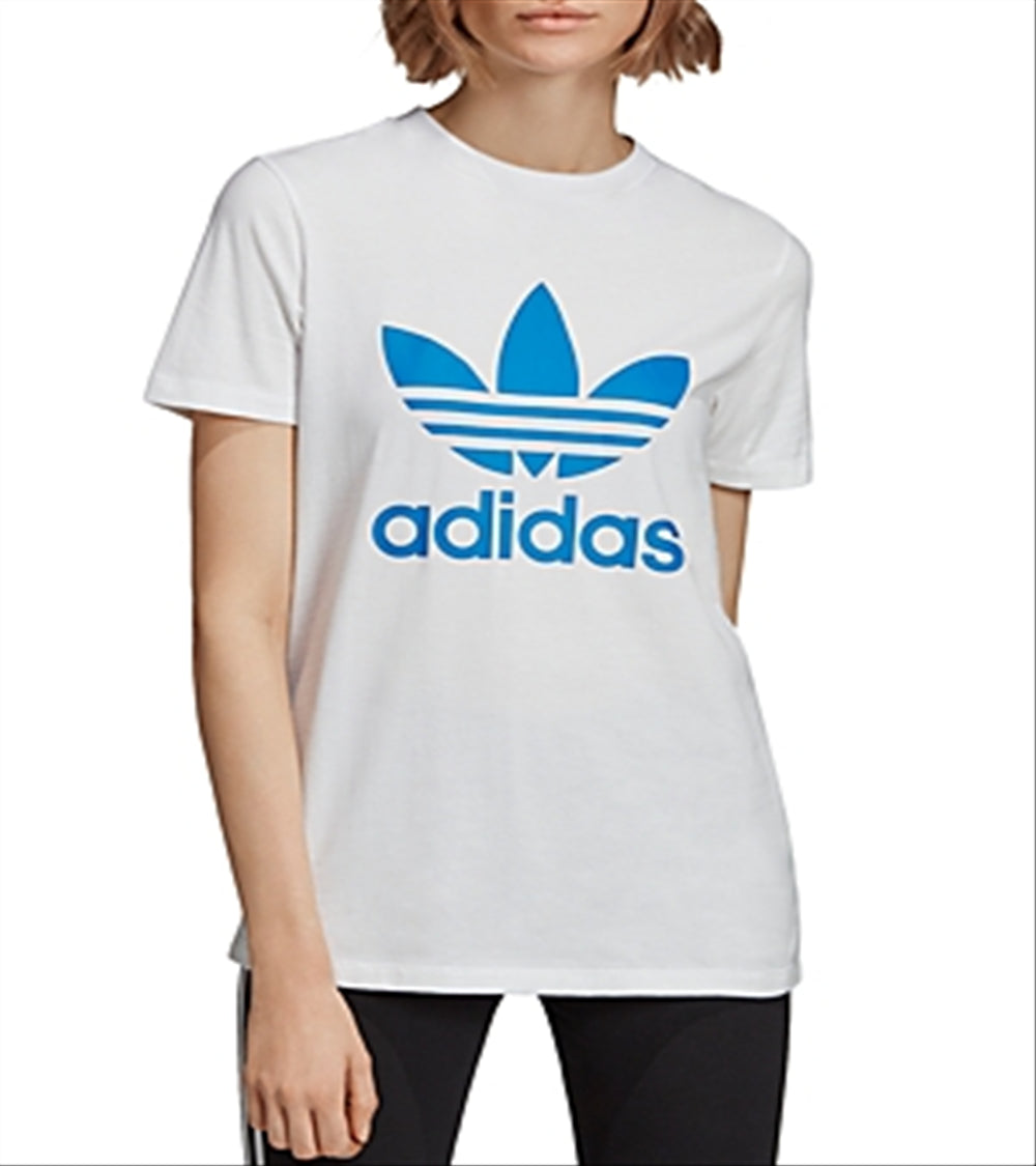 Adidas Women's Trefoil Tee White Size X-Small