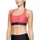Under Armour Women's Impact Crossback Sports Bra Pink Size X-Small