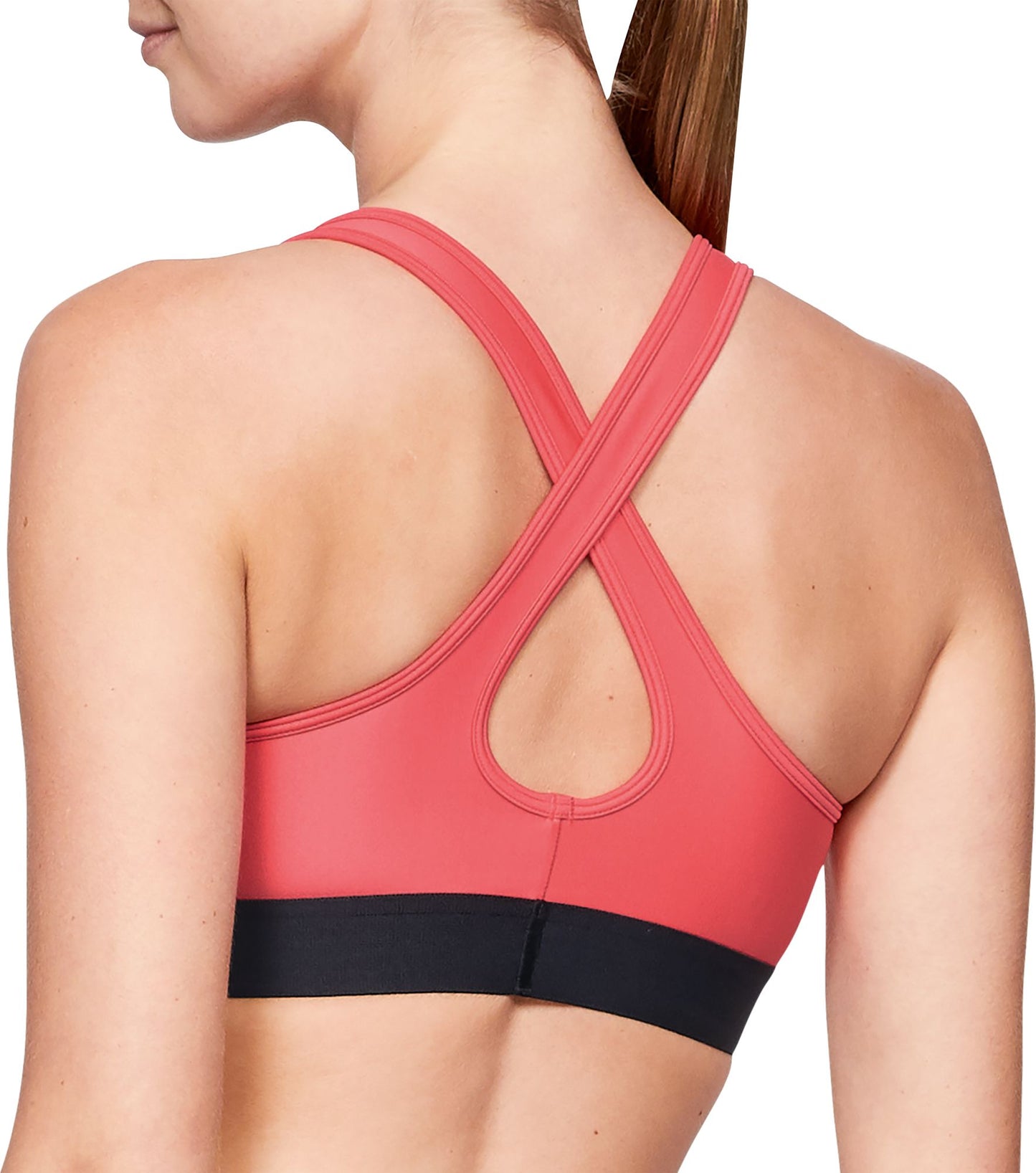 Under Armour Women's Impact Crossback Sports Bra Pink Size X-Small