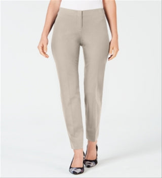 Alfani Women's Bi Stretch Hollywood Skinny Pants Brown Size 14 Petite