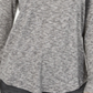 Style & Co Women's Scoop Neck Top Gray Size Petite S