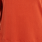 Style & Co Women's Plus Lace up Chevron Trim Sweater Orange Size 3X