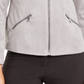 Alfani Women's Faux Suede Jacket Gray Size Large