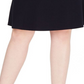 Bar III Women's Knee Length a-Line Formal Skirt Black Size 14W