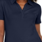 Karen Scott Women's Cotton Eyelet Collar Top Blue Size Large