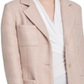DKNY Women's Foil Boucle Four-Pocket Topper Jacket Pink Size 2