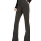 INC International Concepts Women's Side Button Bootcut Pants Gray Size 12