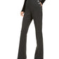 INC International Concepts Women's Side Button Bootcut Pants Gray Size 12