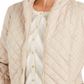 Charter Club Women's Quilted Jacket Beige Size L
