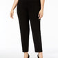 Nine West Women's Pull on Pants Black Size 2X
