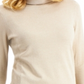 JM Collection Women's Metallic Turtleneck Sweater Gold Size XS