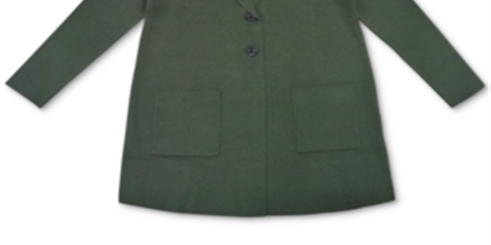 Charter Club Women's  Blazer Sweater  Green Size Small