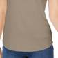 Charter Club Women's Supima Cotton Scoop Neck Tank Top Brown Size Small