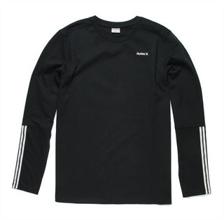 Hurley Men's  Morro Bay Graphic Longsleeve Tee Black Size XXL