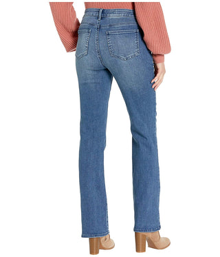 NYDJ Women's Barbara High Waist Bootcut Jeans in Brickell  Blue Size 14