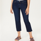 Charter Club Women's Tummy Control Bristol Capri Jeans -Blue Size 10
