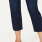 Charter Club Women's Tummy Control Bristol Capri Jeans -Blue Size 10