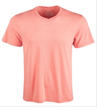 Alfani Men's Fashion Heathers T-Shirt Orange Size Small