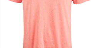 Alfani Men's Fashion Heathers T-Shirt Orange Size Small