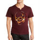 INC International Concepts Men's Ramona Skull Graphic T-Shirt Brown Size XXL