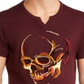 INC International Concepts Men's Ramona Skull Graphic T-Shirt Brown Size XXL