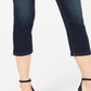INC International Concepts Women's Finity Stretch Cropped Jeans Blue Size 10