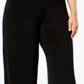 Alfani Women's Knit Wide Leg Pant Black Size 1X
