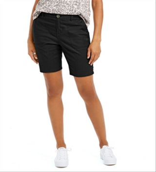 Style & Co Women's  Bermuda Shorts  Black Size 4