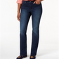 Charter Club Women's Petite Lexington Straight-Leg Jeans  Blue Size 10 P