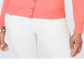 Charter Club Women's Floral Applique Cardigan Pink Size X-Large