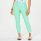 Charter Club Women's Tummy Control Skinny Leg Ankle Pants Blue Size 10