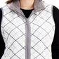 Karen Scott Women's Plaid Vest White Size Small