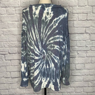 Free People Women's Best Catch Sweatshirt Blue Size -XS