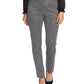 Vince Camuto Women's Classic Check Pants Gray Size 4
