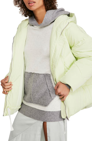 Free People Women's Hailey Puffer Coat Green Size Large